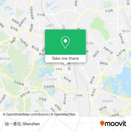 福一通信 map
