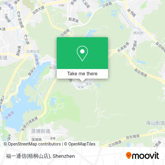 福一通信(梧桐山店) map