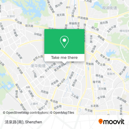 清泉路(南) map