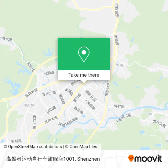 高攀者运动自行车旗舰店1001 map
