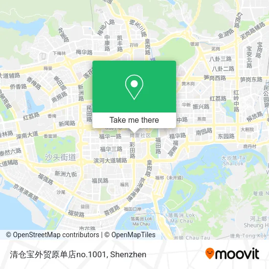 清仓宝外贸原单店no.1001 map