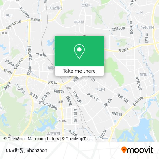 668世界 map