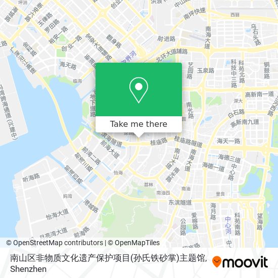 南山区非物质文化遗产保护项目(孙氏铁砂掌)主题馆 map