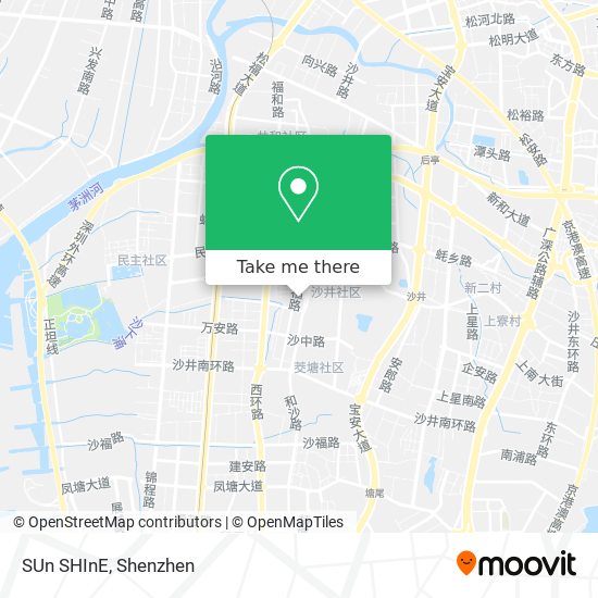 SUn SHInE map