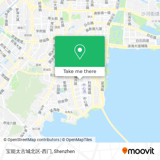 宝能太古城北区-西门 map