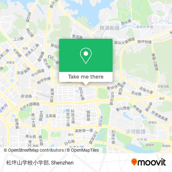 松坪山学校小学部 map