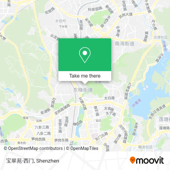 宝翠苑-西门 map