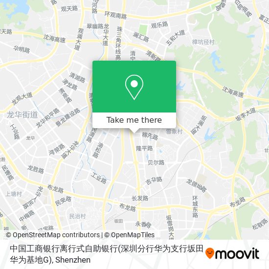 中国工商银行离行式自助银行(深圳分行华为支行坂田华为基地G) map