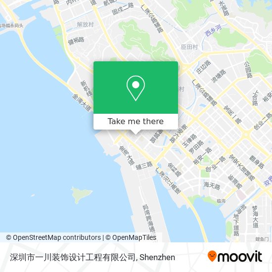 深圳市一川装饰设计工程有限公司 map