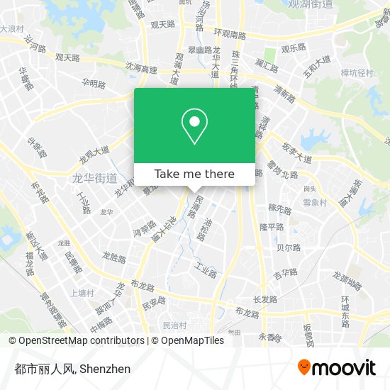 都市丽人风 map