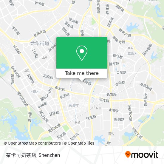 茶卡司奶茶店 map
