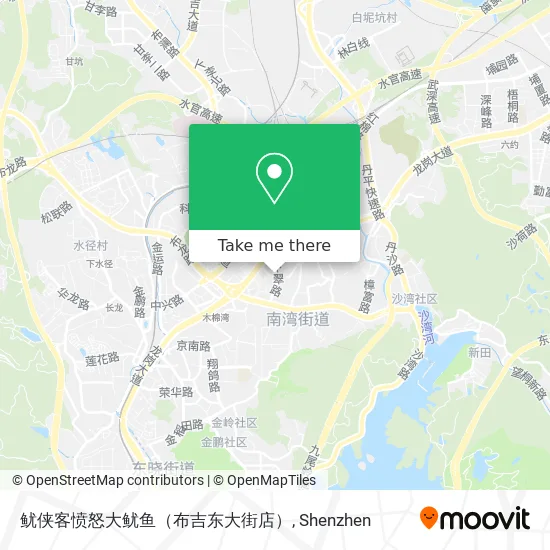 鱿侠客愤怒大鱿鱼（布吉东大街店） map