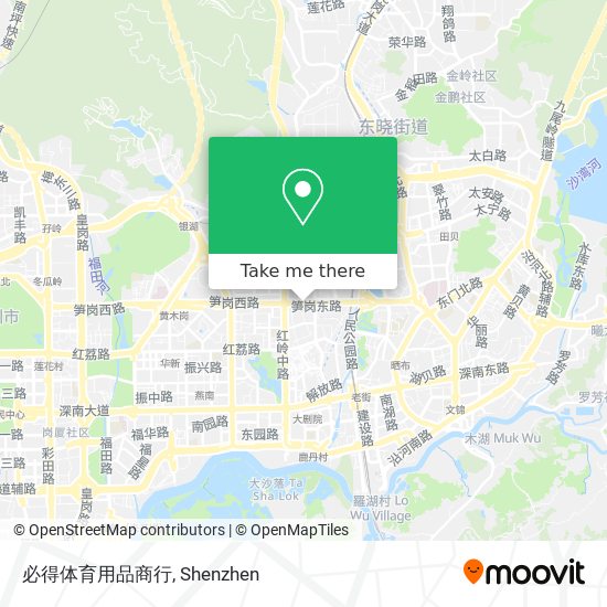 必得体育用品商行 map