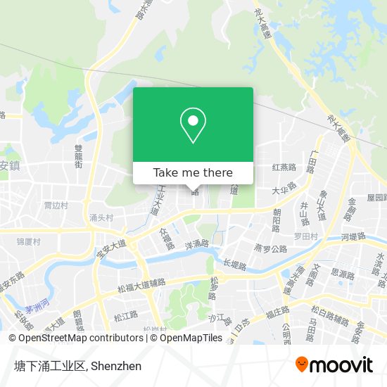 塘下涌工业区 map