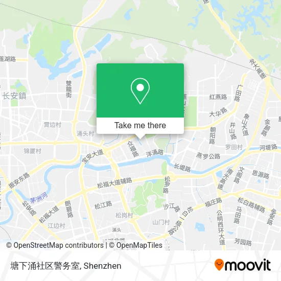 塘下涌社区警务室 map