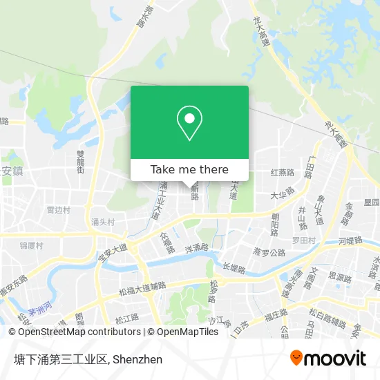 塘下涌第三工业区 map