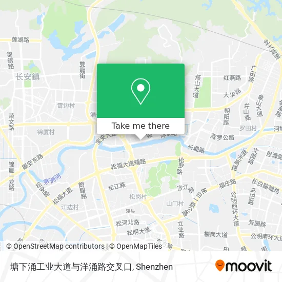 塘下涌工业大道与洋涌路交叉口 map