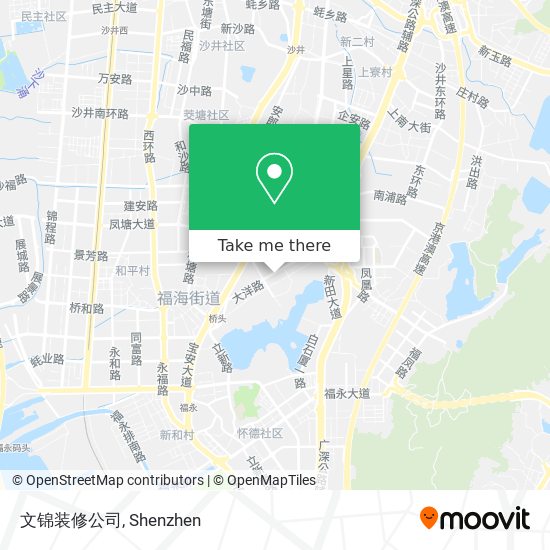 文锦装修公司 map