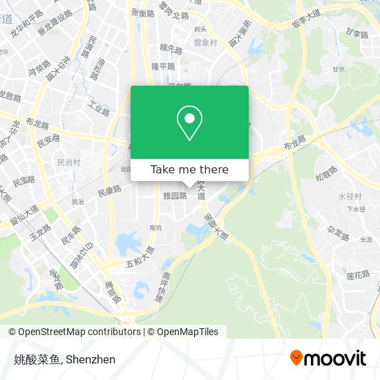 姚酸菜鱼 map