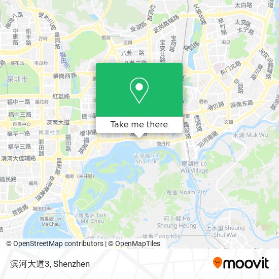 滨河大道3 map