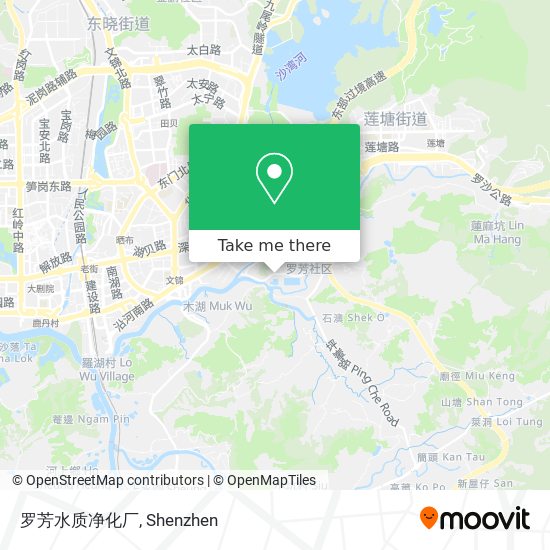 罗芳水质净化厂 map