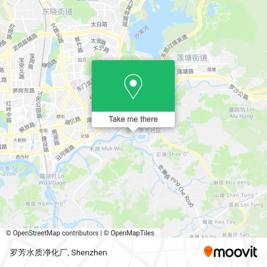 罗芳水质净化厂 map