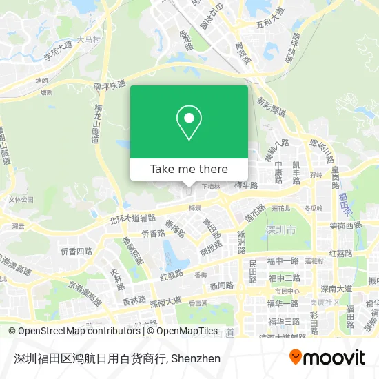 深圳福田区鸿航日用百货商行 map