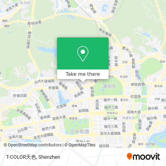 T-COLOR天色 map