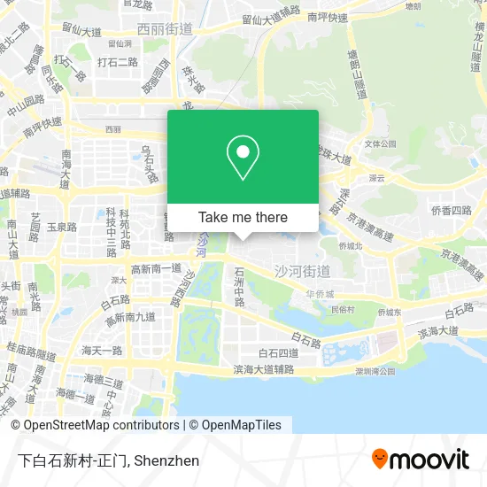 下白石新村-正门 map