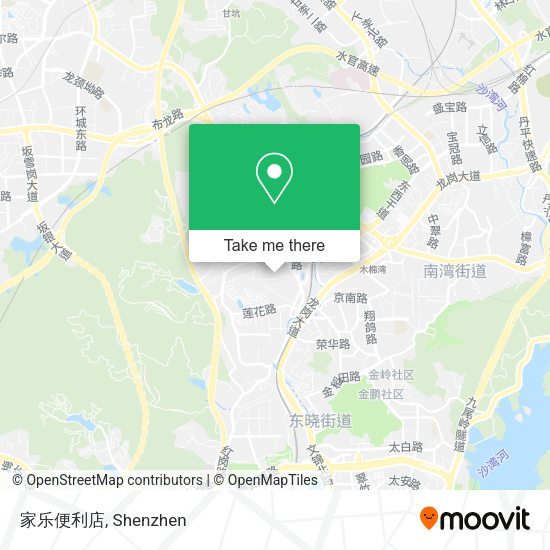 家乐便利店 map