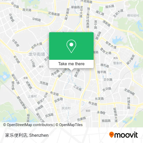 家乐便利店 map