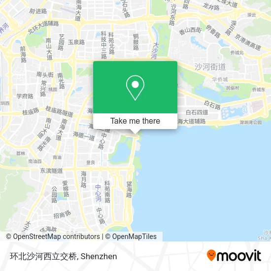 环北沙河西立交桥 map