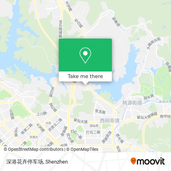 深港花卉停车场 map