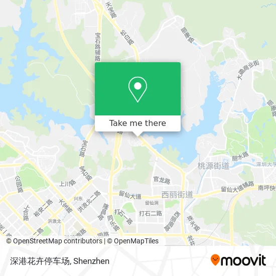深港花卉停车场 map
