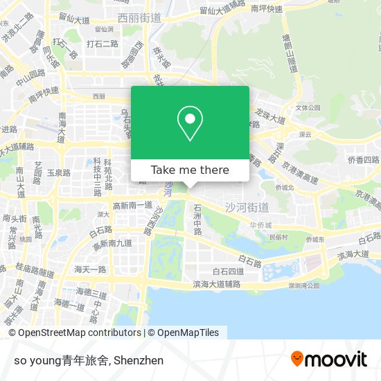 so young青年旅舍 map