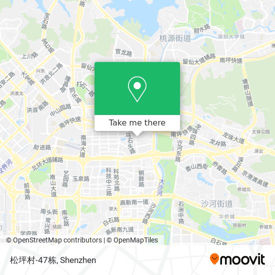 松坪村-47栋 map