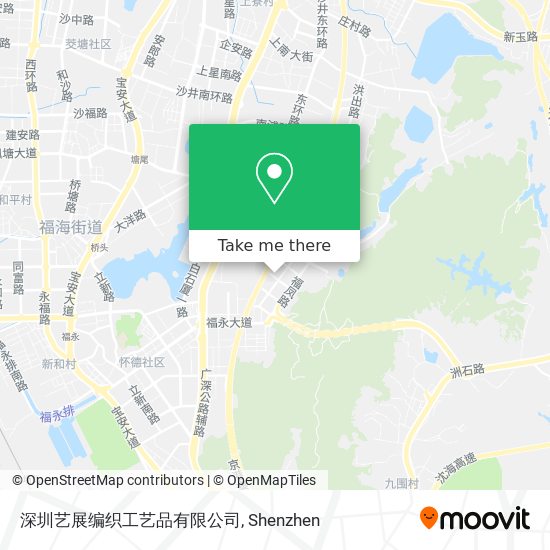 深圳艺展编织工艺品有限公司 map