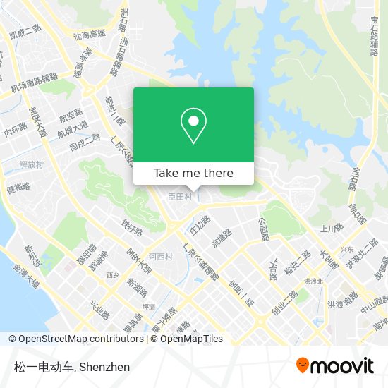 松一电动车 map