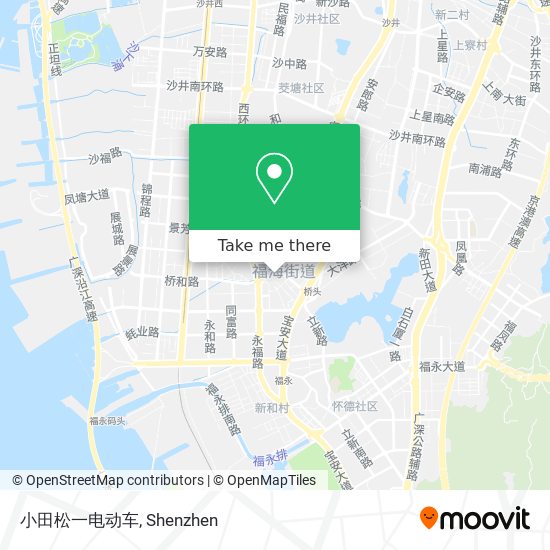 小田松一电动车 map