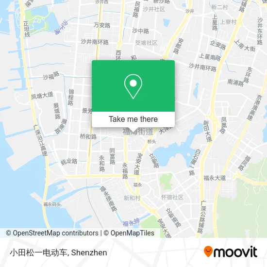 小田松一电动车 map