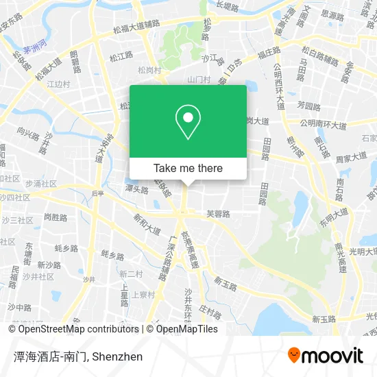 潭海酒店-南门 map
