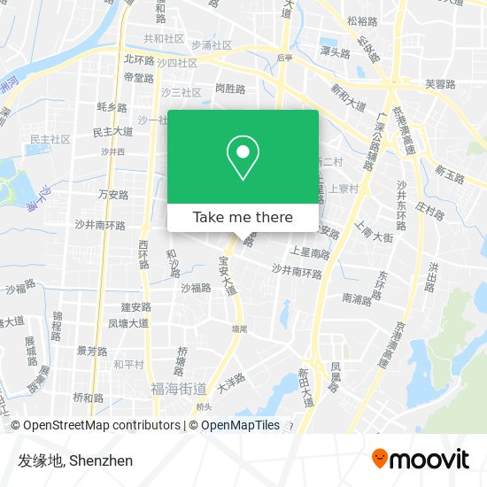 发缘地 map