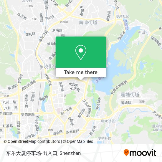 东乐大厦停车场-出入口 map