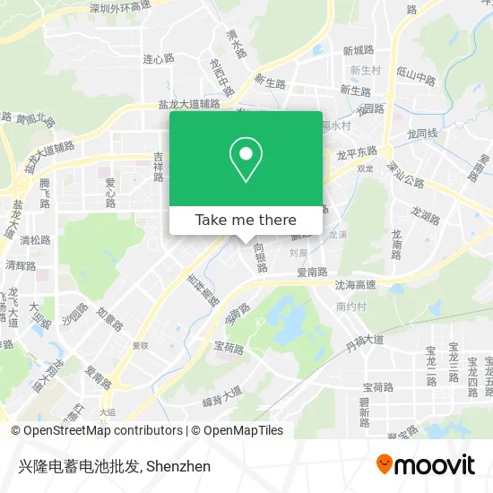 兴隆电蓄电池批发 map
