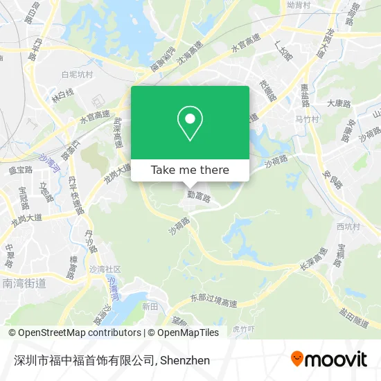 深圳市福中福首饰有限公司 map