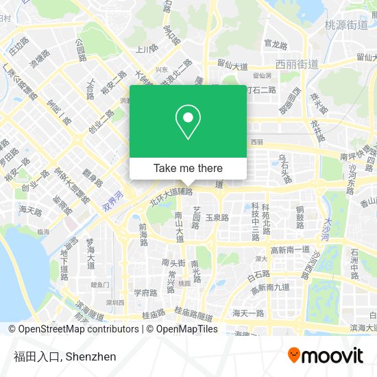 福田入口 map