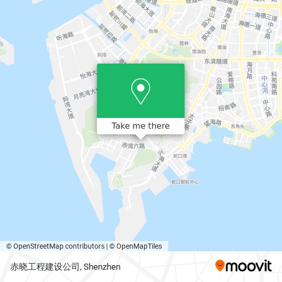 赤晓工程建设公司 map