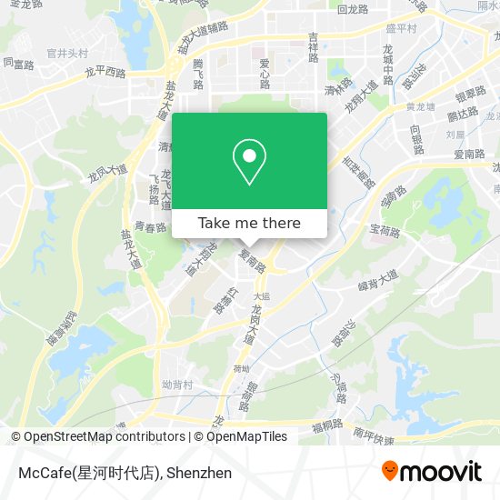 McCafe(星河时代店) map