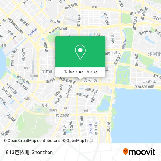 813芭依珊 map