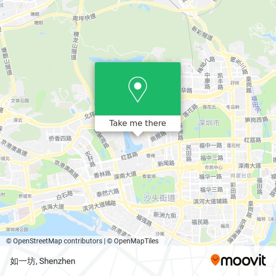 如一坊 map